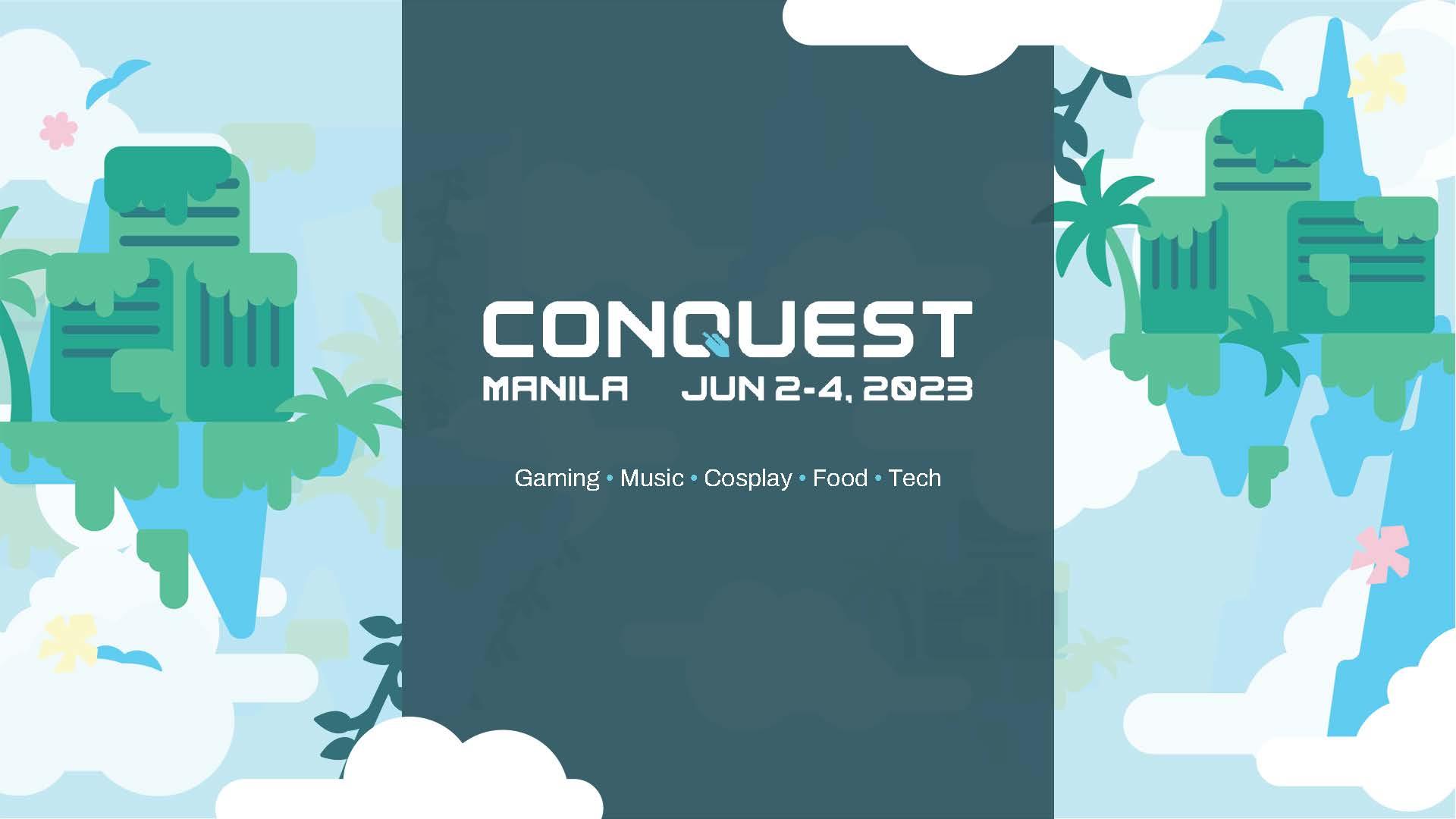 Post of Quit being an NPC and come game side-to-side with your favorite content creators at CONQuest 2023!