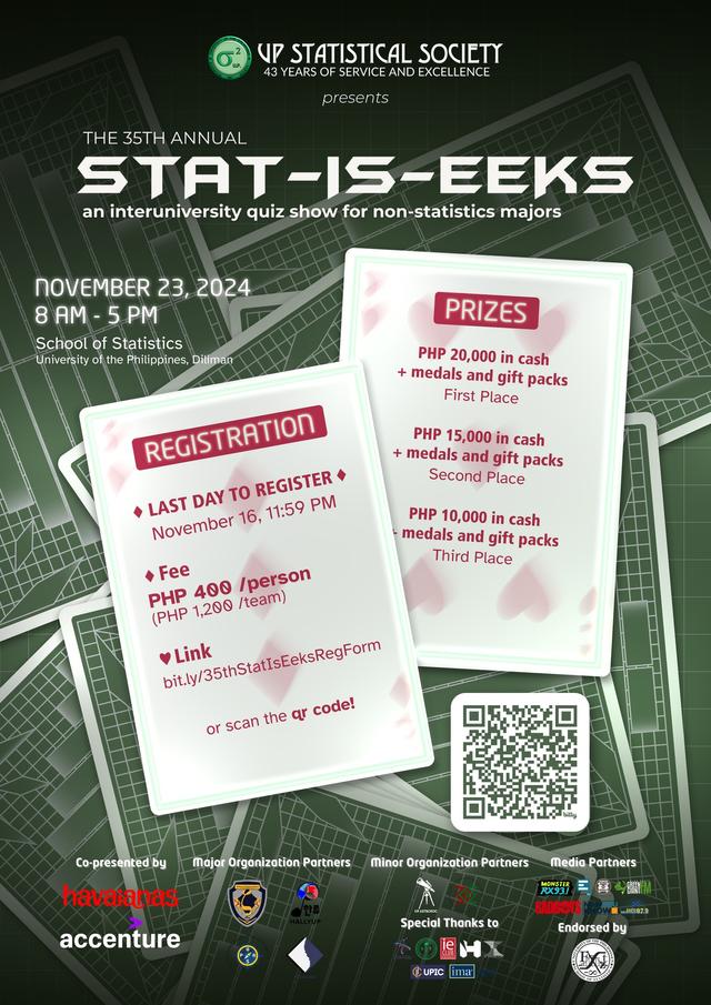 Image of 35TH ANNUAL STAT-IS-EEKS!: Where Statistics Meets Fun